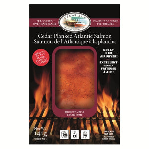 Hickory Maple Cedar Planked Atlantic Salmon 141g