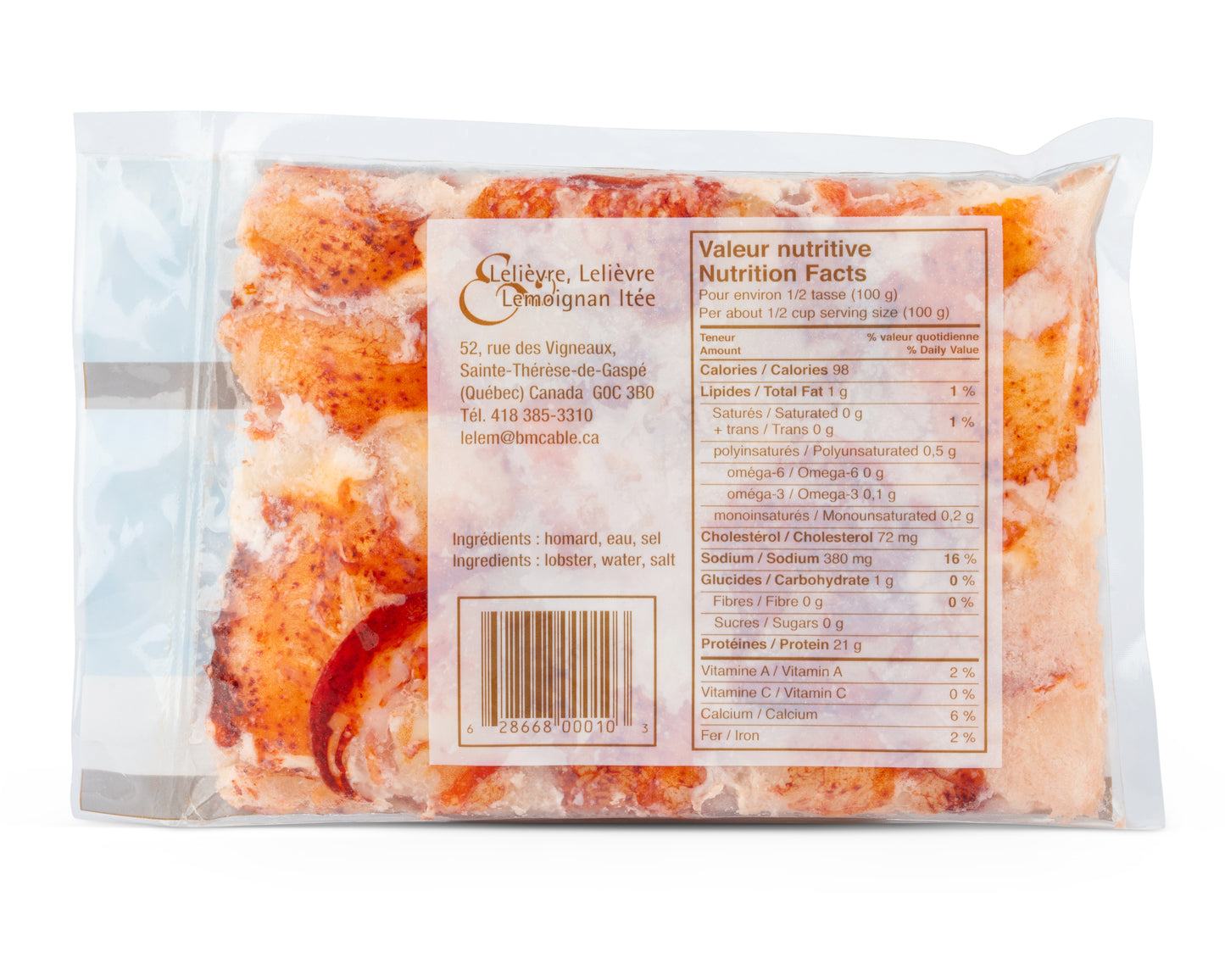 Cordier - Cooked Frozen Lobster Meat