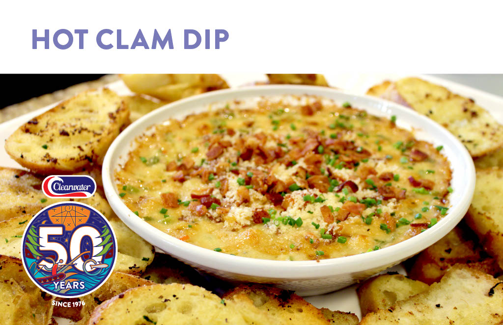hot dip with chopped clams appetizers entertaining 