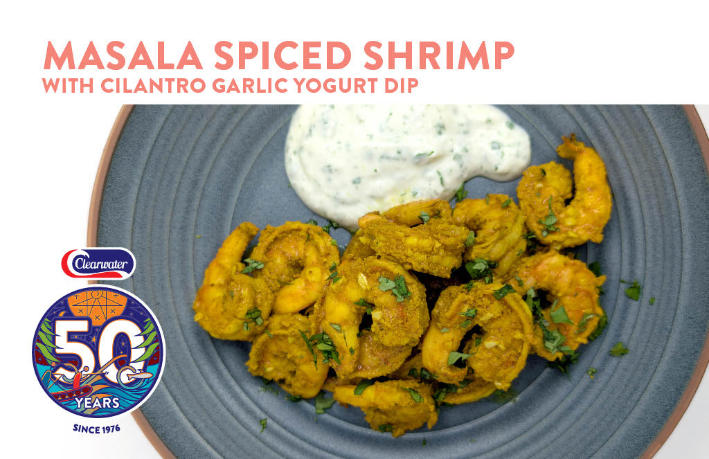 Indian spiced shrimp quick and easy preparation
