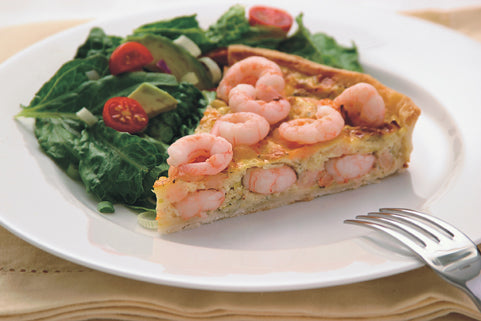 Coldwater Shrimp Quiche