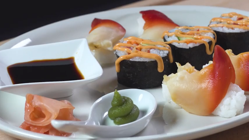 Arctic Surf Clam Sushi - 3 Ways