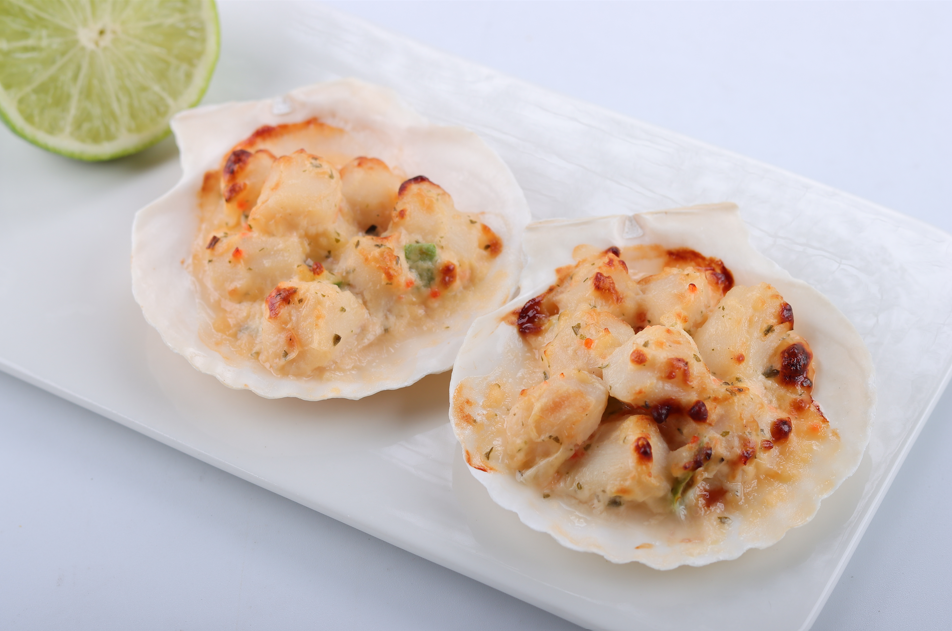 Clear Ocean - Scallops in Half Shell