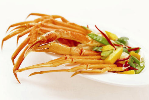 crab recipes section