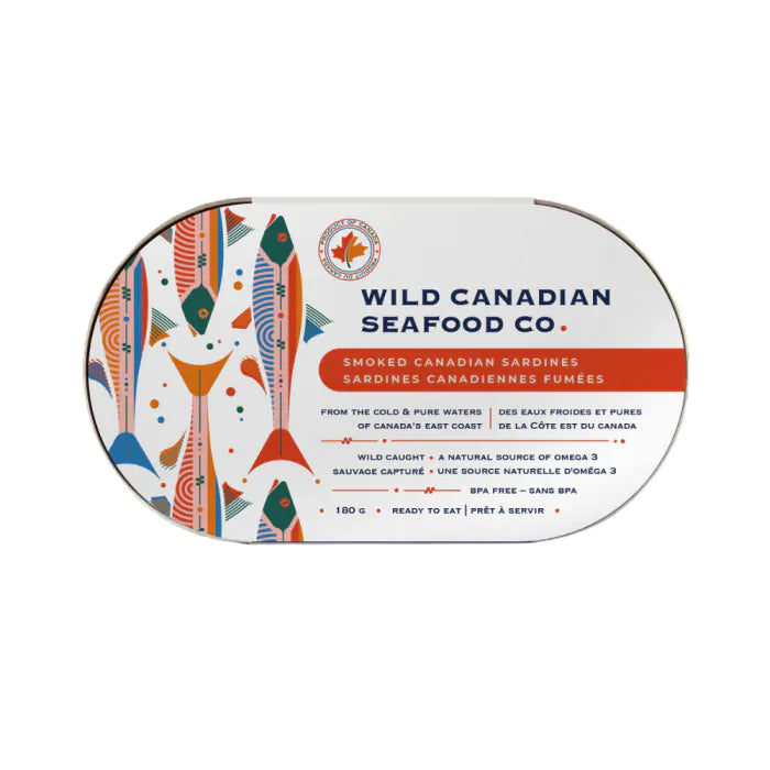 Wild Canadian Seafood Co. - Smoked Canadian Sardines