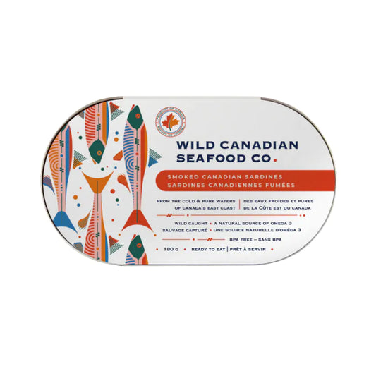 Wild Canadian Seafood Co. - Smoked Canadian Sardines