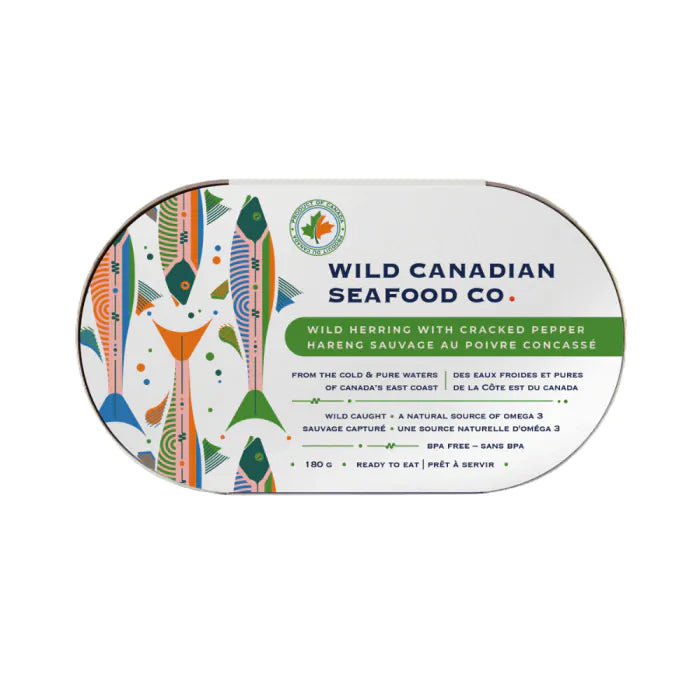 Wild Canadian Seafood Co. - Wild Herring with Cracked Pepper