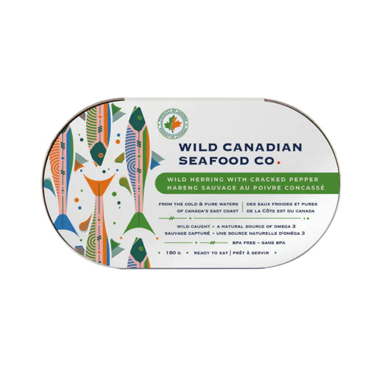 Wild Canadian Seafood Co. - Wild Herring with Cracked Pepper