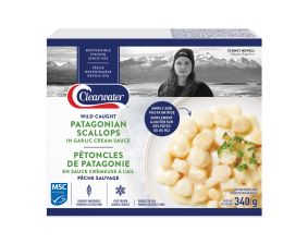 Patagonian Scallops in Garlic Cream Sauce