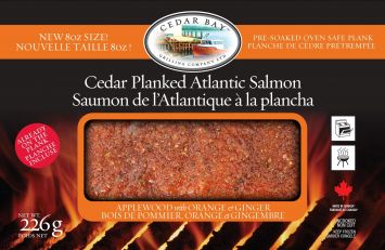 Applewood with Orange & Ginger Cedar Planked Atlantic Salmon 226g