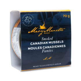 Mary Manette Smoked Canadian Mussels (70 g)