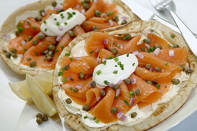 Clearwater Smoked Salmon Pizza